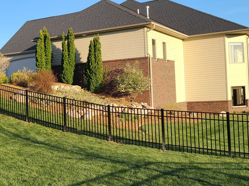 Aluminum Property Fence