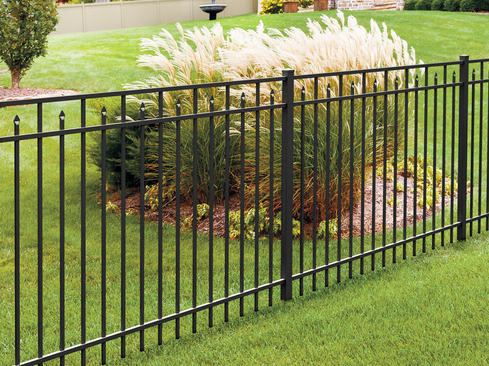 Black Ornamental Fence