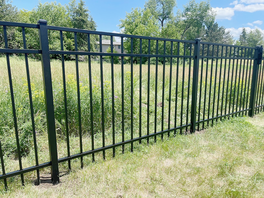 Residential Metal Fence