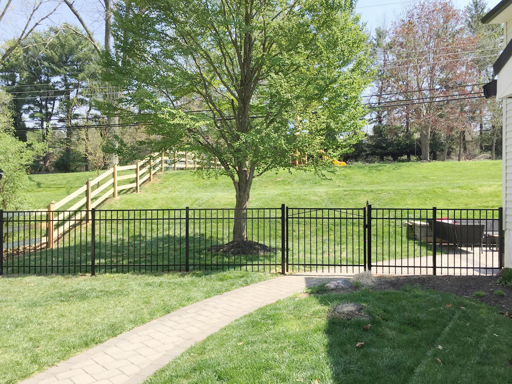 Aluminum Backyard Fence