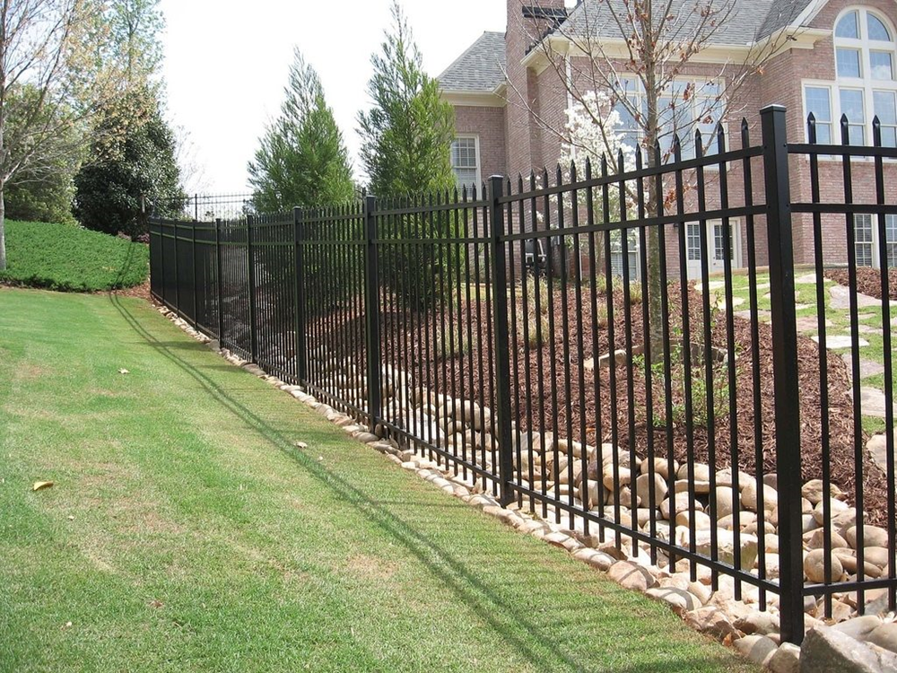 Steel Picket Fence