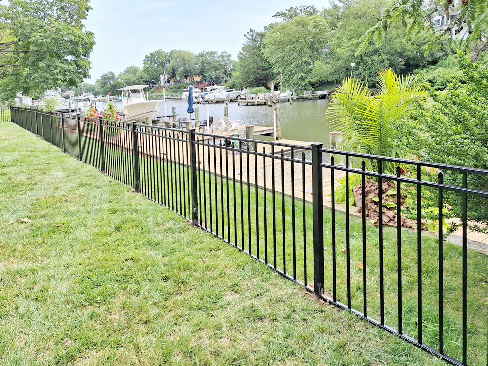 Powder Coated Aluminum Fence