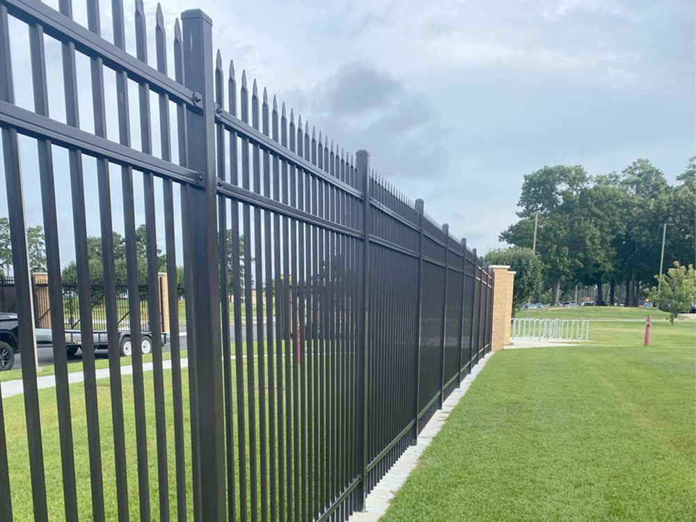 Black Aluminum Fence