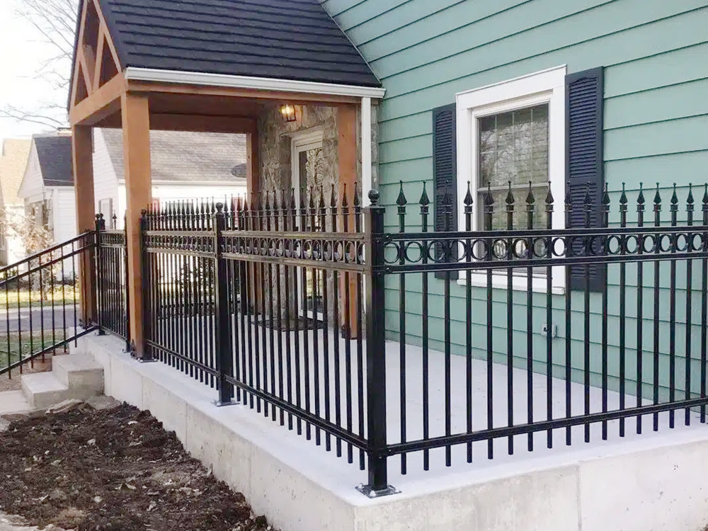 Residential Metal Fence