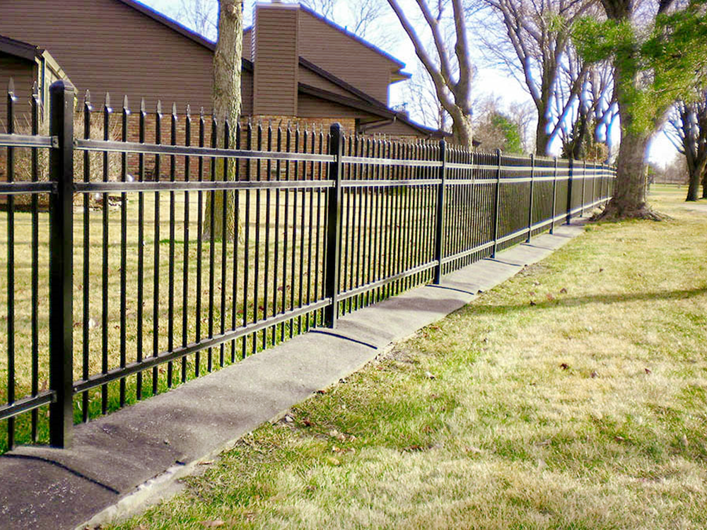 Steel Picket Fence