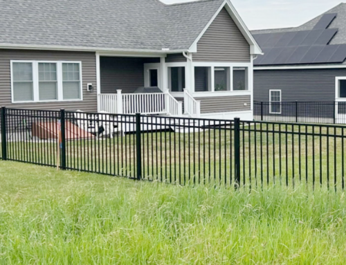 Aluminum House Fence