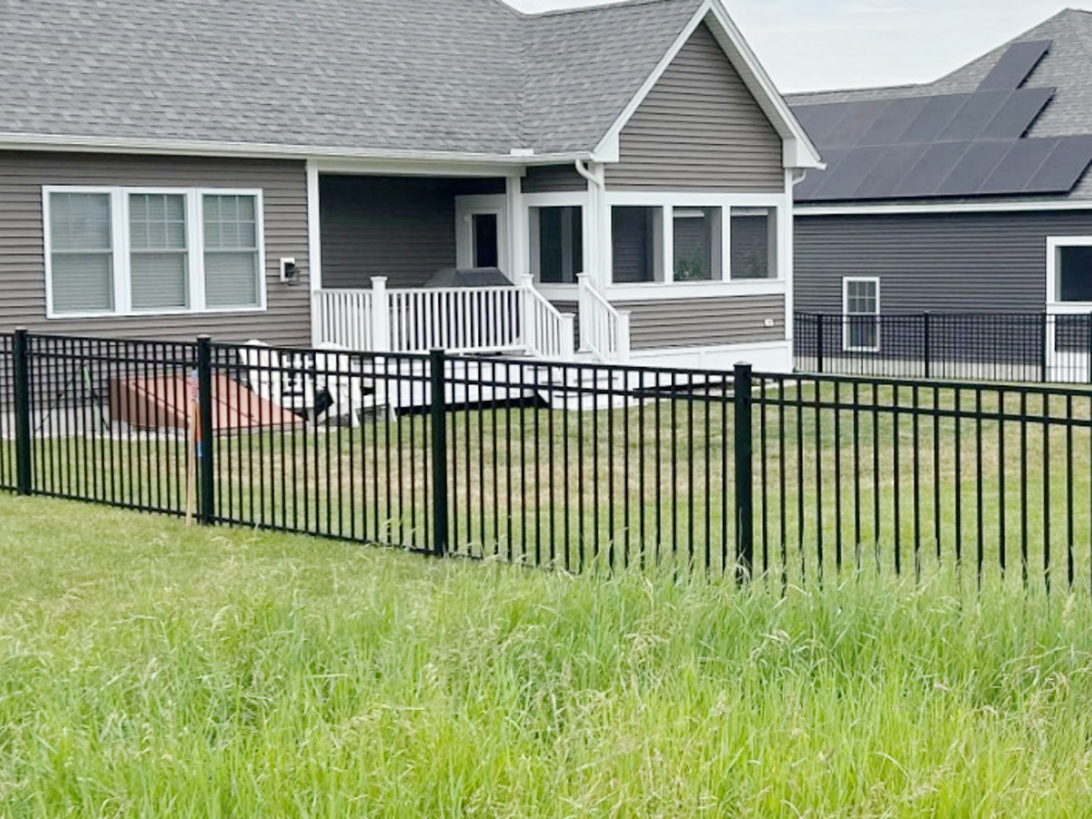 Aluminum House Fence