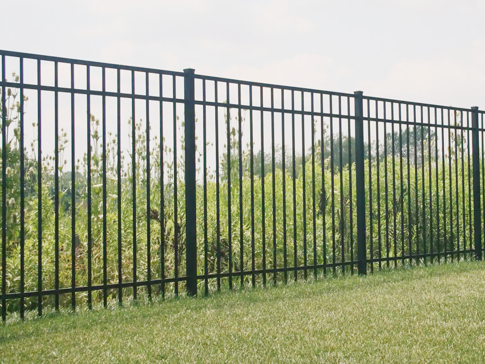 Steel Estate Fence